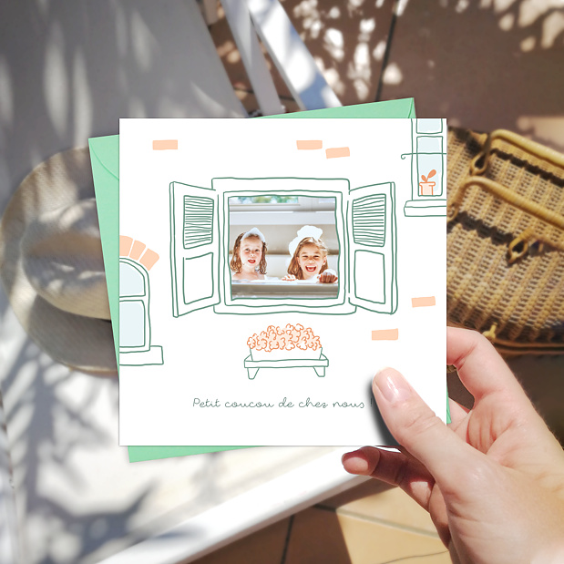Carte Postale Chez Nous