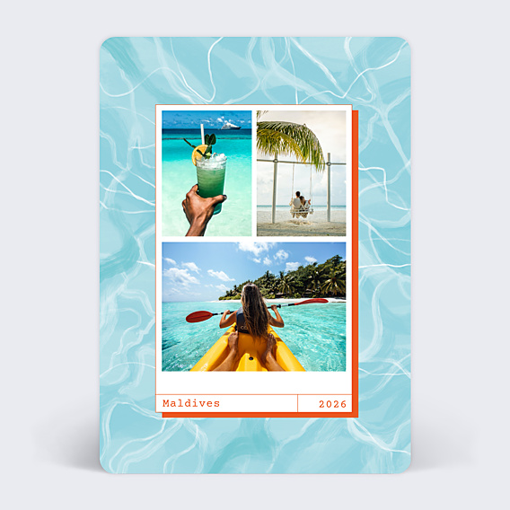 Carte postale Fond Mer