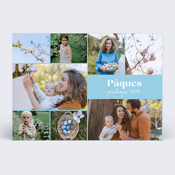 Carte Postale Escapade Printemps