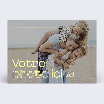 Carte Postale Votre Photo ici