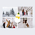Carte Postale Bonhomme de Neige