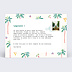 Carte Postale Motif Palmier
