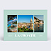 Carte Postale Triptyque coloré
