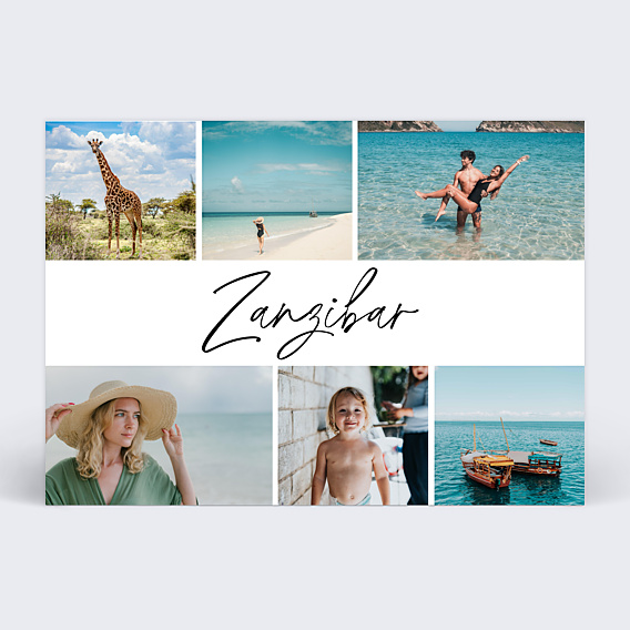Carte postale Escale Tropicale