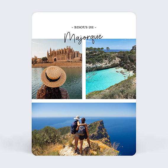 Carte Postale Bonheur Simple