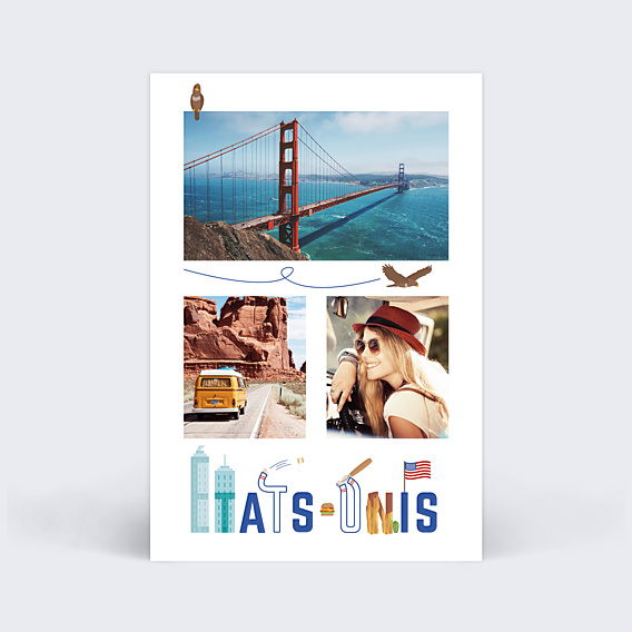 Carte postale Etats-Unis
