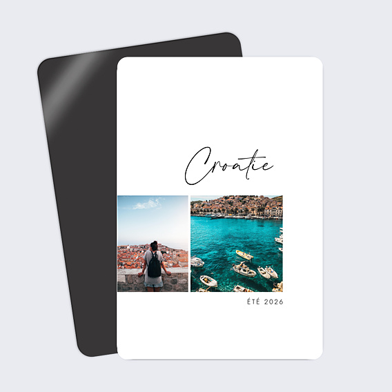 Carte Postale Moderne Minimaliste