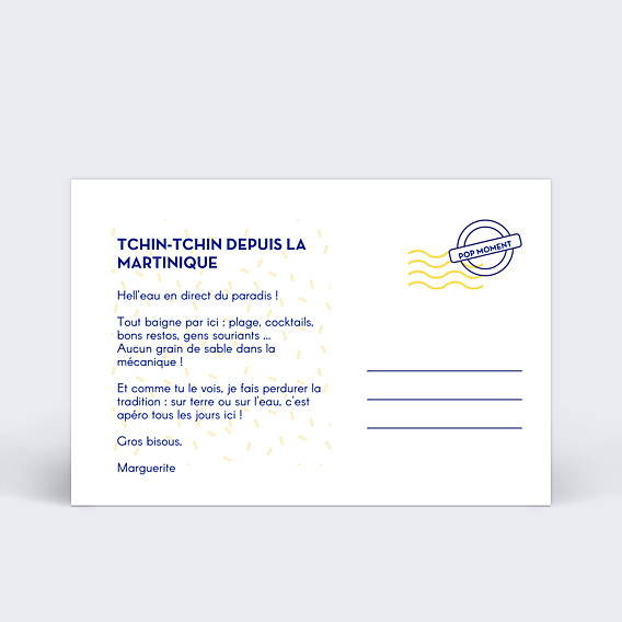 Carte Postale Team Apero