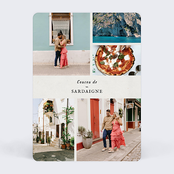 Carte Postale Virée Estivale Portrait