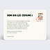 Carte Postale Drapeau Portugal