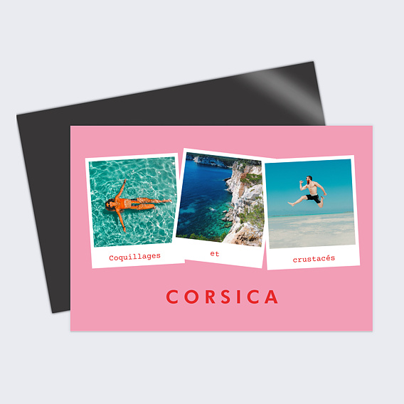 Carte postale Souvenirs Polaroïdes