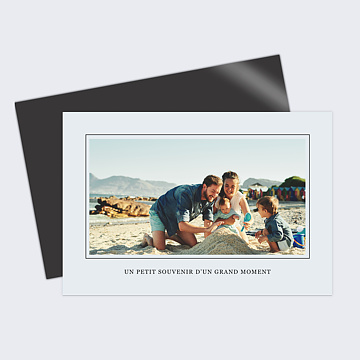 Carte Postale Chic Bleu