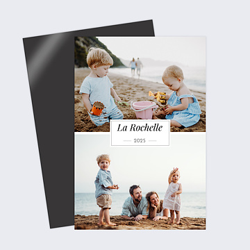Carte Postale Etiquette