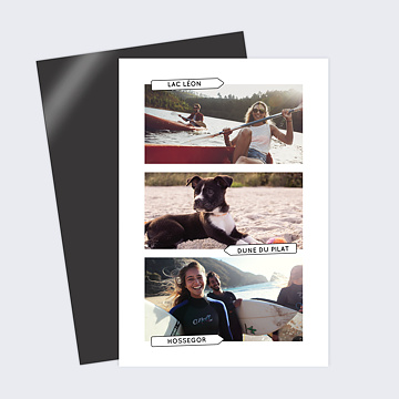 Carte Postale Roadtrip pancartes