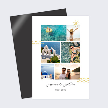 Carte Postale Santorini