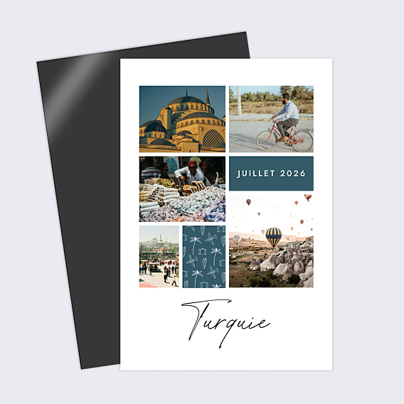 Carte Postale Motif Voyage