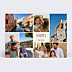 Carte Postale Étiquette vacances