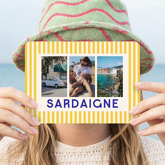 Carte Postale Serviette de Plage