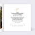 Carte postale Feuillage Ocre Intérieur Droit