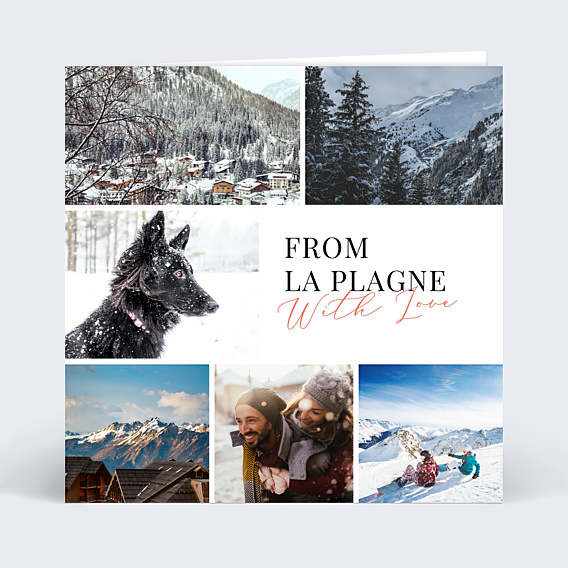 Carte Postale Bel Hiver