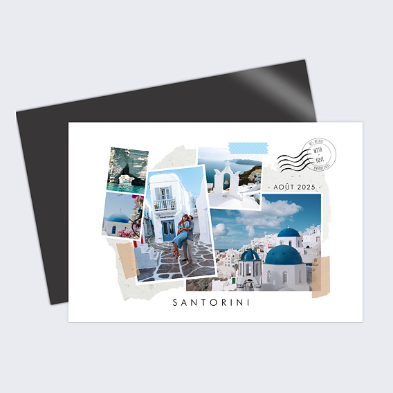 Carte postale Scrapbooking