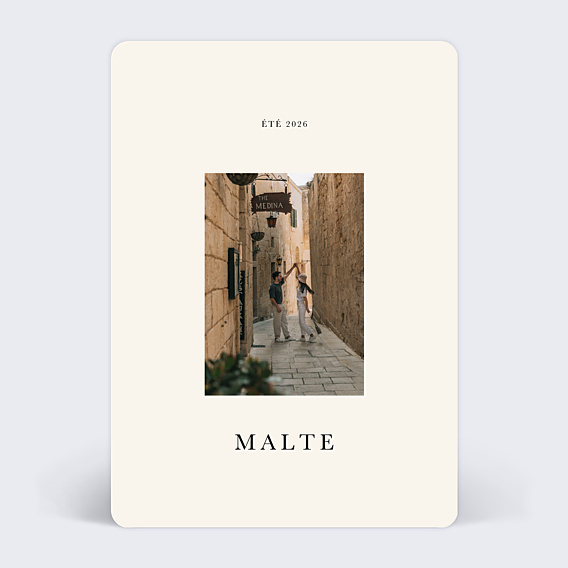 Carte Postale Couverture