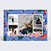 Carte Postale Motif Skieur