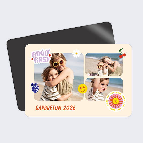 Carte postale Stickers