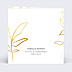 Carte Postale Feuillage Ocre