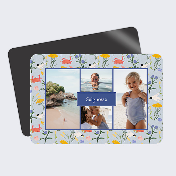 Carte Postale Lila Lefranc x Popcarte - Mer