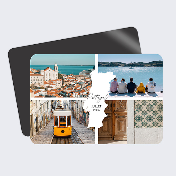 Carte Postale Étiquette Portugal