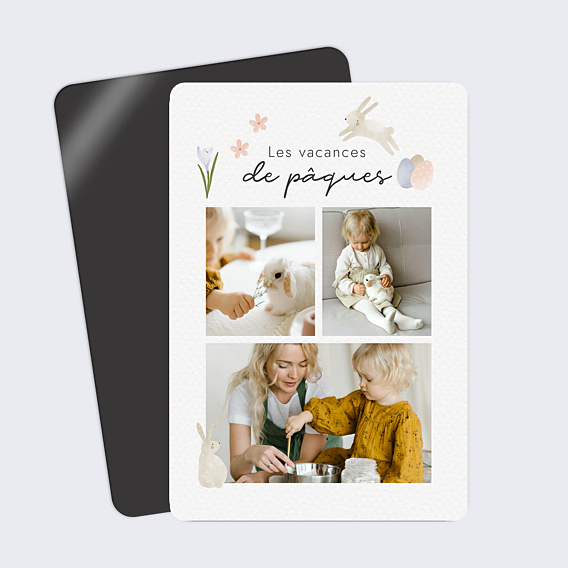 Carte Postale Vacances de Pâques