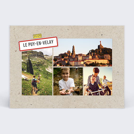 Carte Postale Direction Vacances