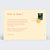 Carte Postale Motif Soleil