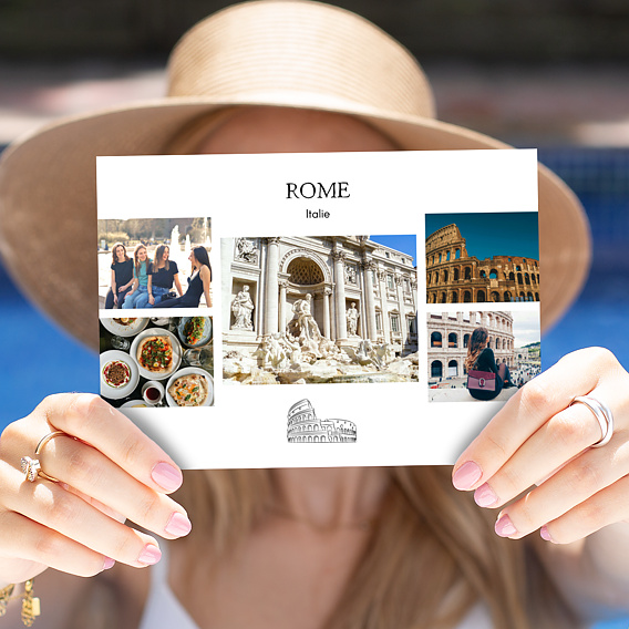 Carte postale Colisée de Rome Après 1