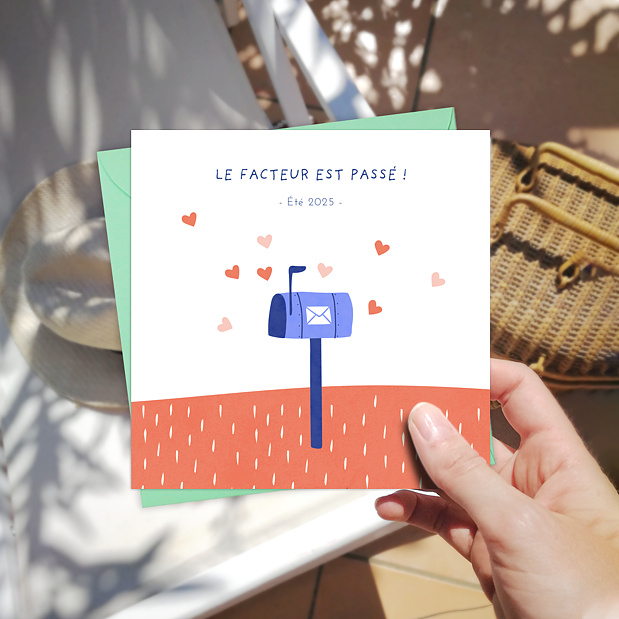 Carte Postale Boîte aux Lettres