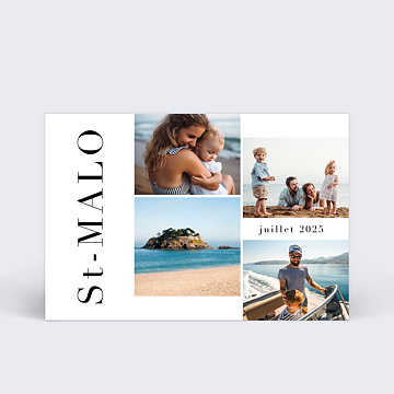 Carte Postale Destination Verticale