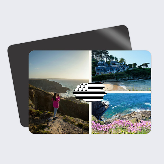 Carte postale Drapeau Bretagne