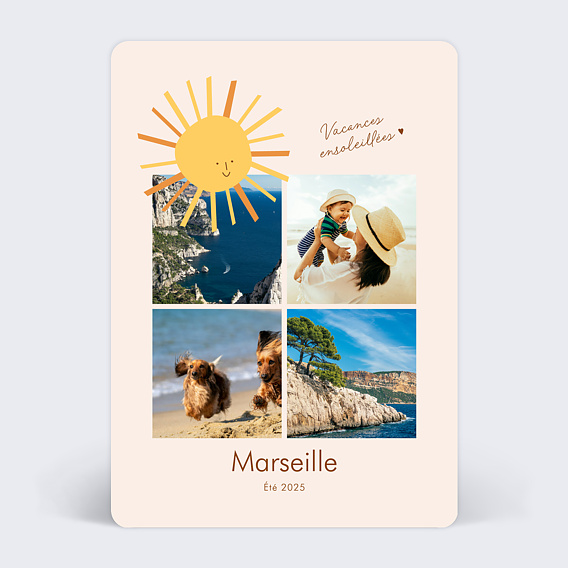 Carte postale Sous le Soleil