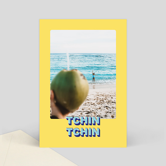 Carte Postale Tchin Tchin