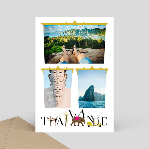 Carte Postale Thaïlande
