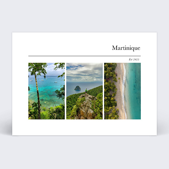Carte postale Triptyque Éditorial