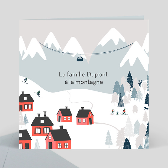 Carte Postale Village de Montagne