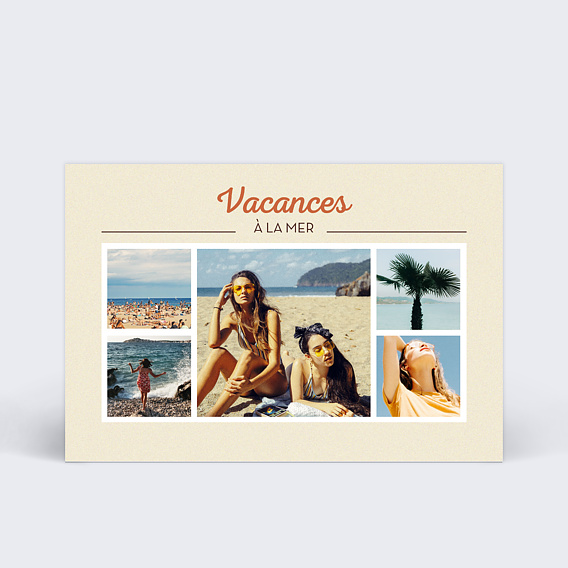Carte postale Vintage Multiphotos