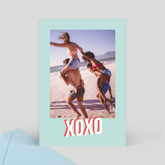 Carte Postale Xoxo