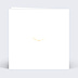 Carte remerciement invitation Coeur Bucolique Dorure Verso