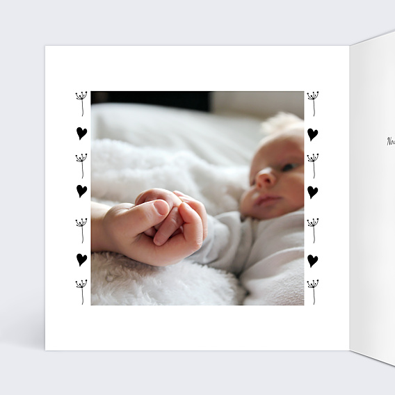 Remerciements Toutes Occasions Coeur Bucolique Dorure