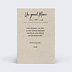 Carte remerciement invitation Carte Chinée IV Verso