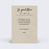 Carte remerciement invitation Carte Chinée Verso