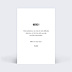 Carte remerciement invitation Typographie Merci Verso